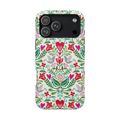 Rosemaling iPhone MagSafe Tough Case