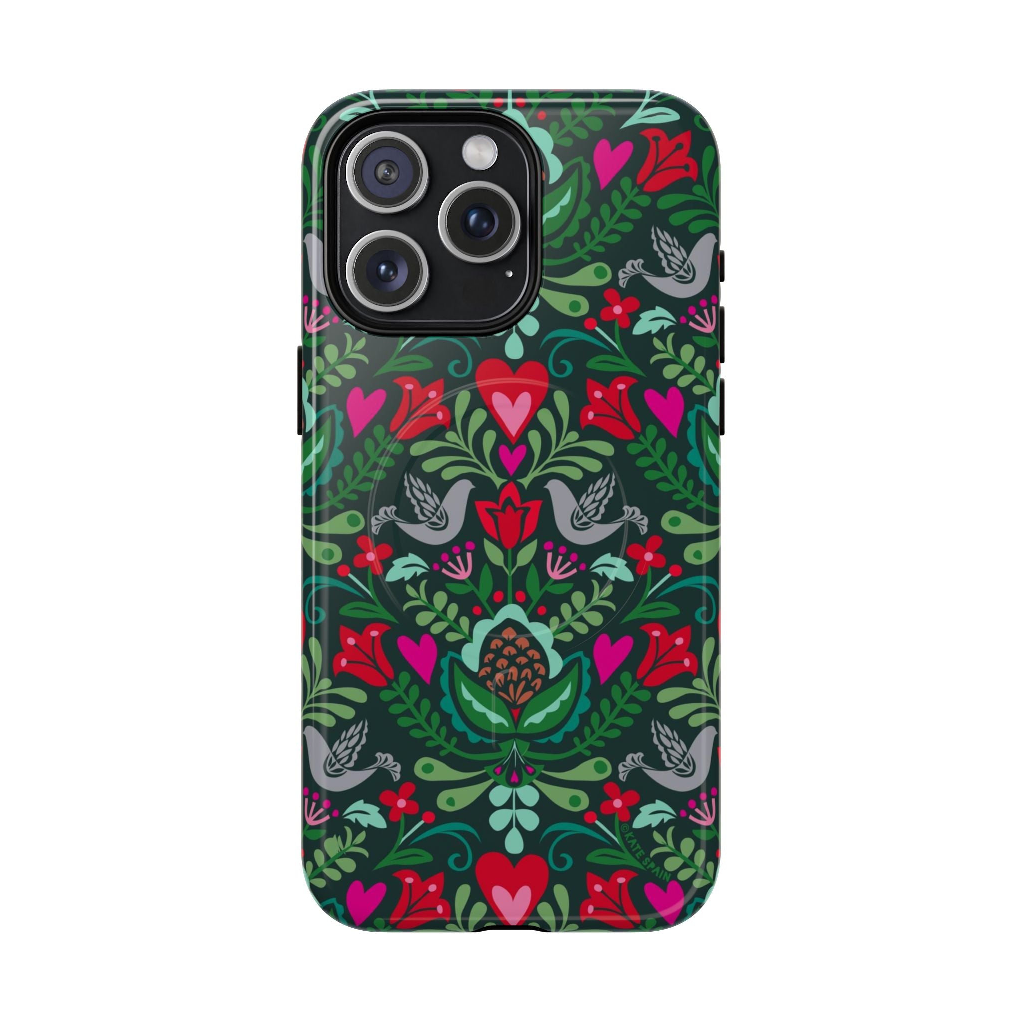 Rosemaling MagSafe iPhone Case