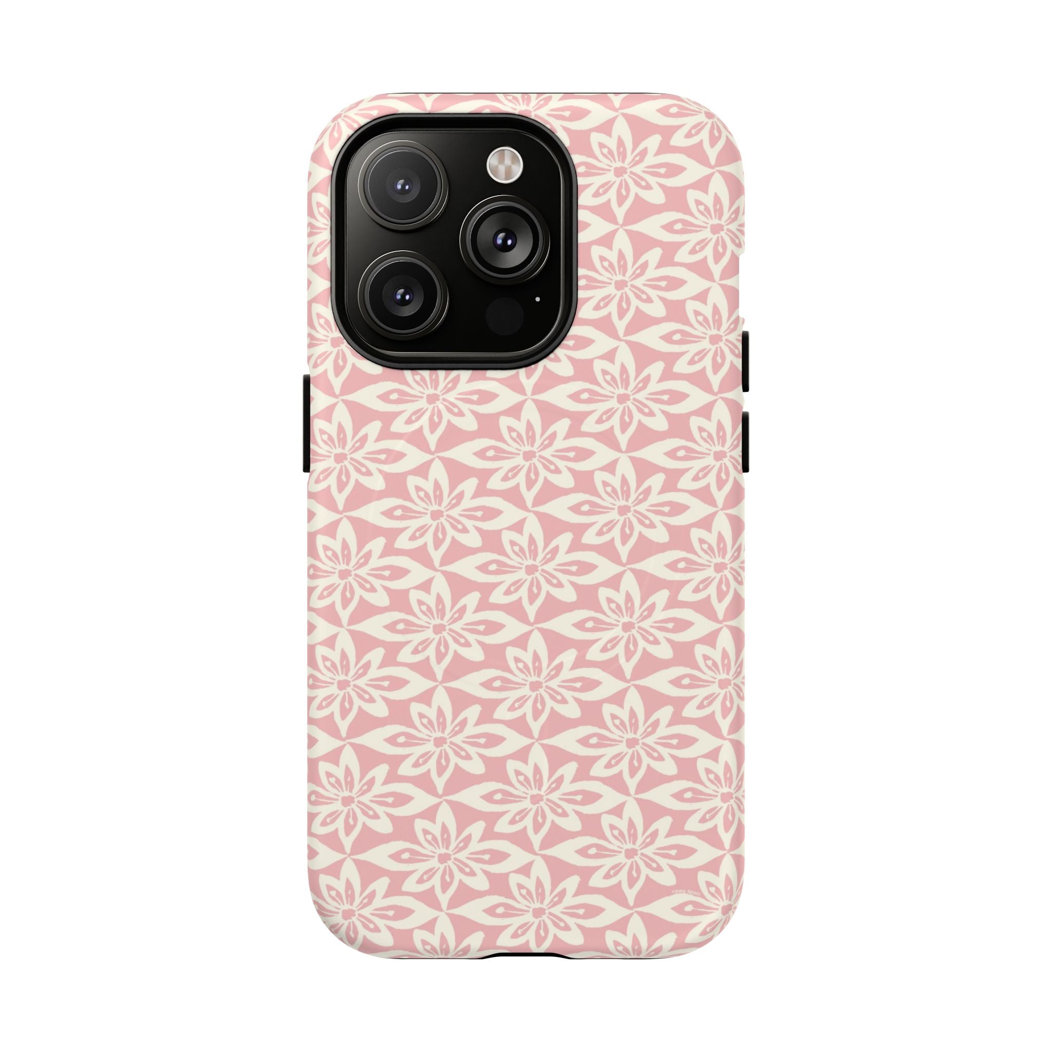 Lily Pastel Pink MagSafe iPhone Case