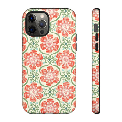 Barcelona Flowers iPhone Tough Case iPhone 12 Pro Glossy