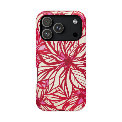 Poinsettia iPhone MagSafe Tough Case