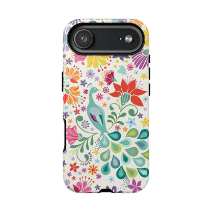 Peacock Sanctuary iPhone Tough Case