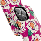 Panache Rose Tough iPhone 16 Pro Max Case – lifestyle/angled shot