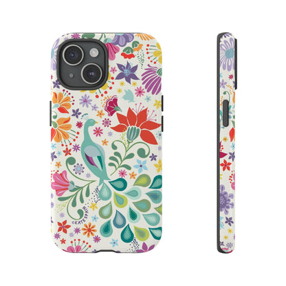 Peacock Sanctuary iPhone Tough Case