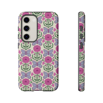 Butterfly Samsung Case - Garden Nature Design