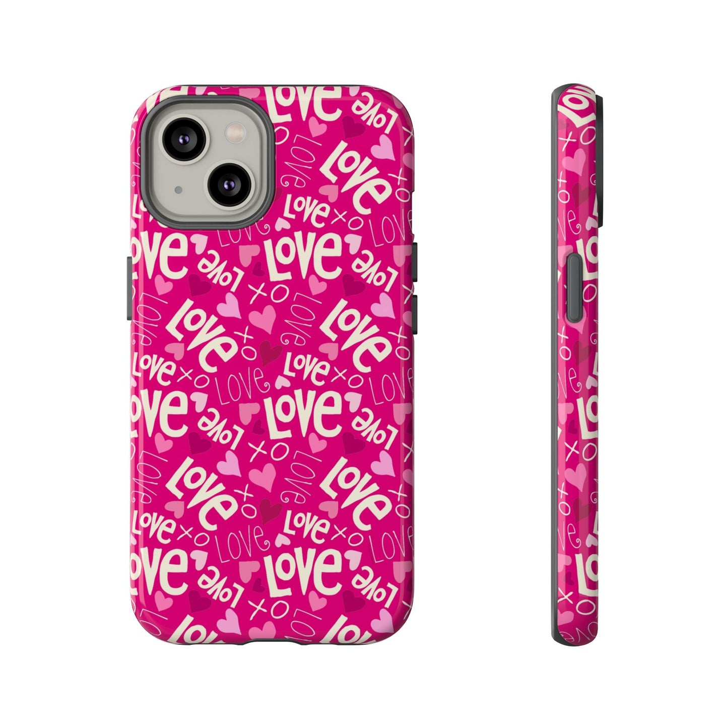 Lotta Love Pattern iPhone Tough Case