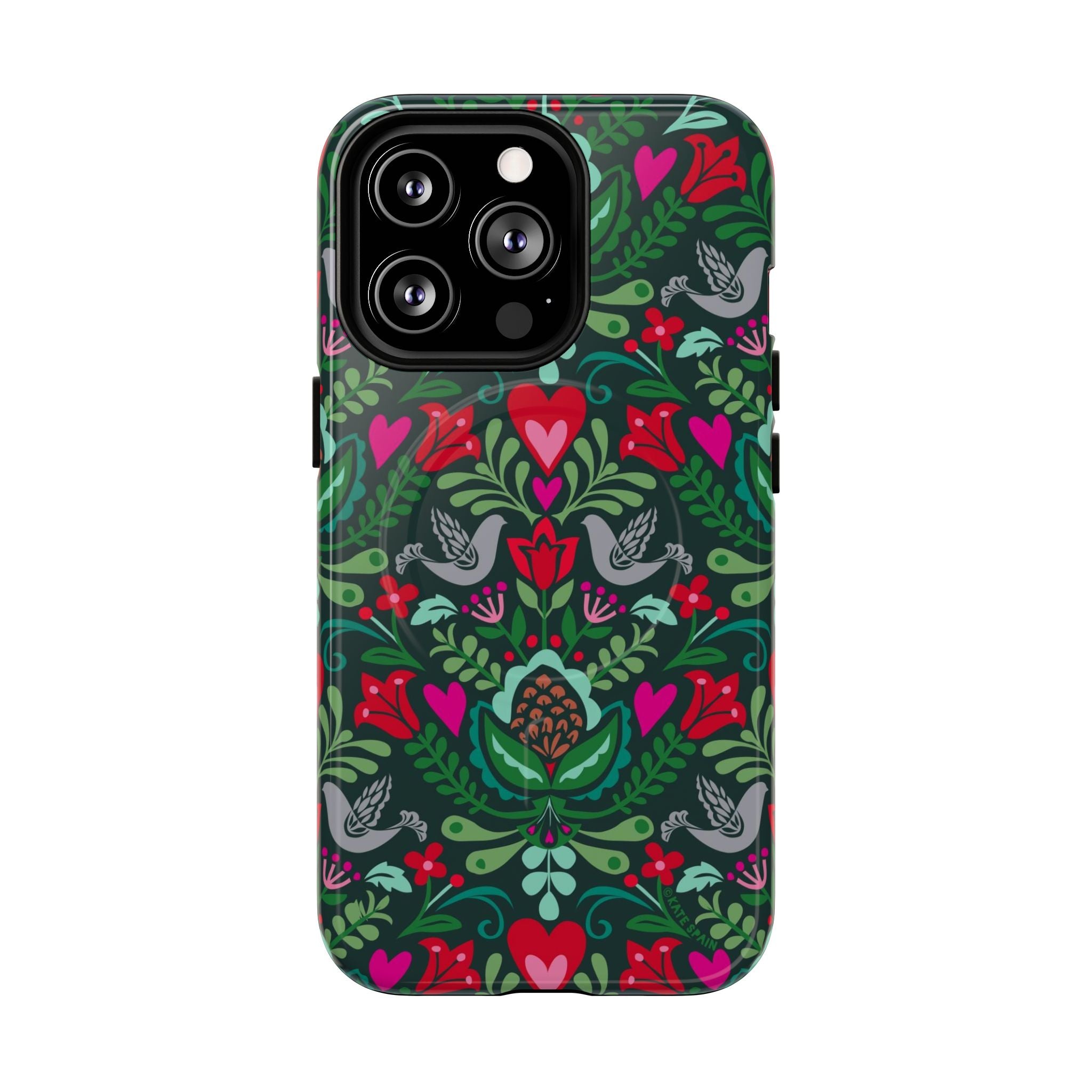 Rosemaling MagSafe iPhone Case