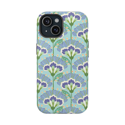 Lantern Flower MagSafe Tough Case iPhone 15 Glossy