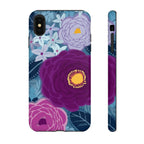 Bloomerie Violet iPhone Case