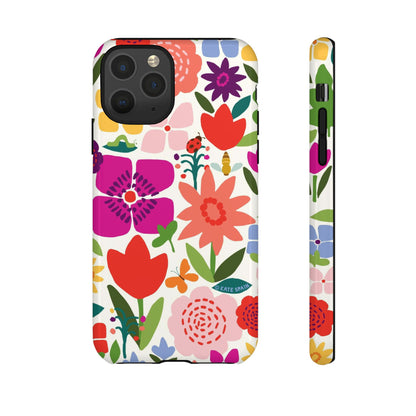 Happy Blooms iPhone Tough Case