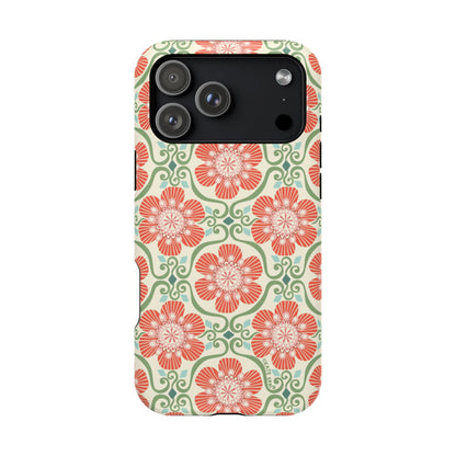 Barcelona Flowers iPhone MagSafe Case