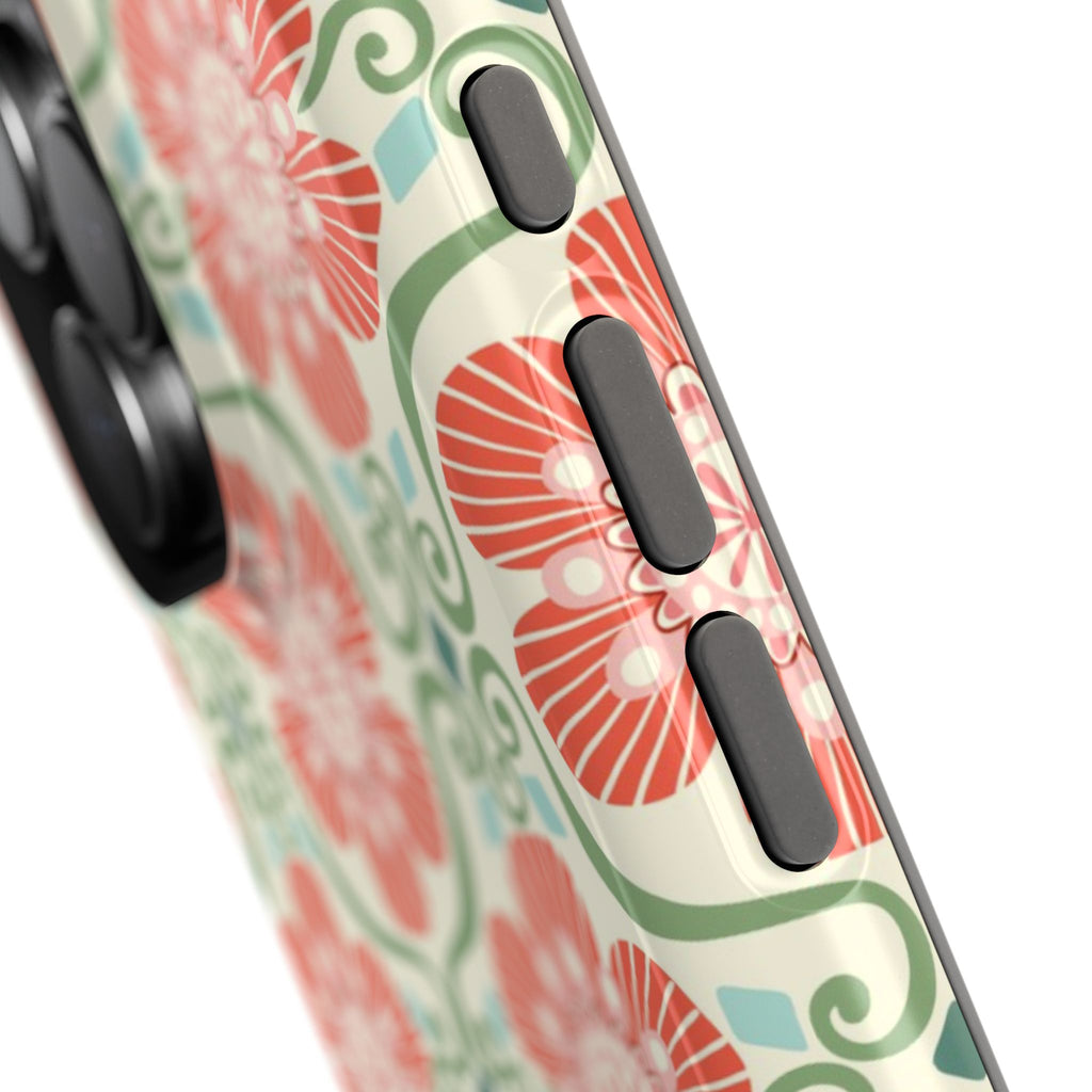Barcelona Flowers MagSafe iPhone Case