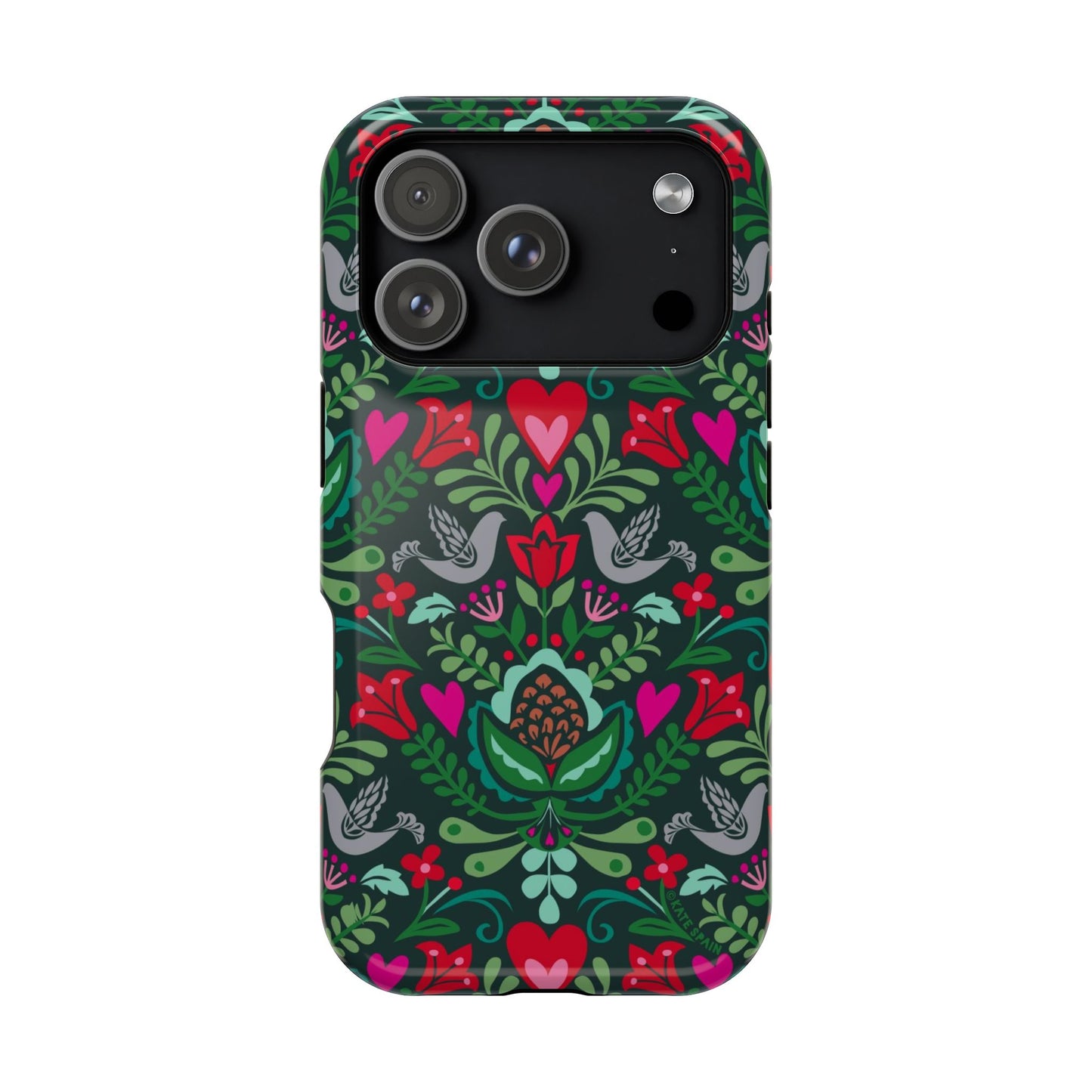 Rosemaling iPhone MagSafe Tough Case