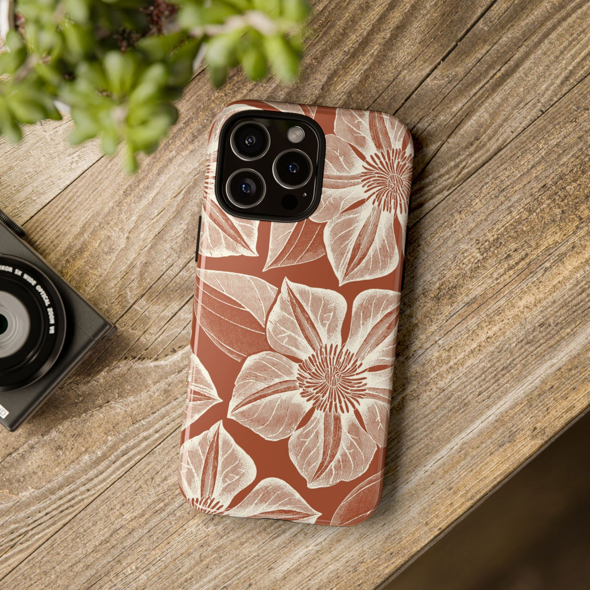 Vintage Bloom Sienna iPhone Case
