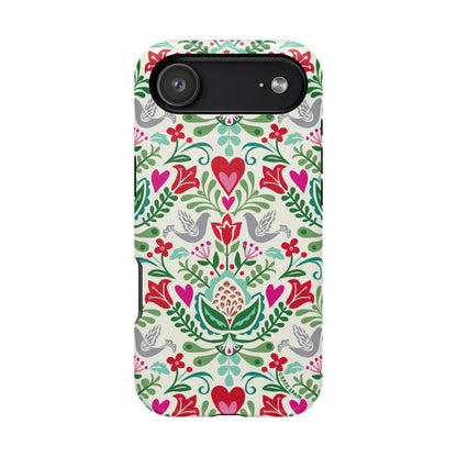 Rosemaling iPhone MagSafe Tough Case