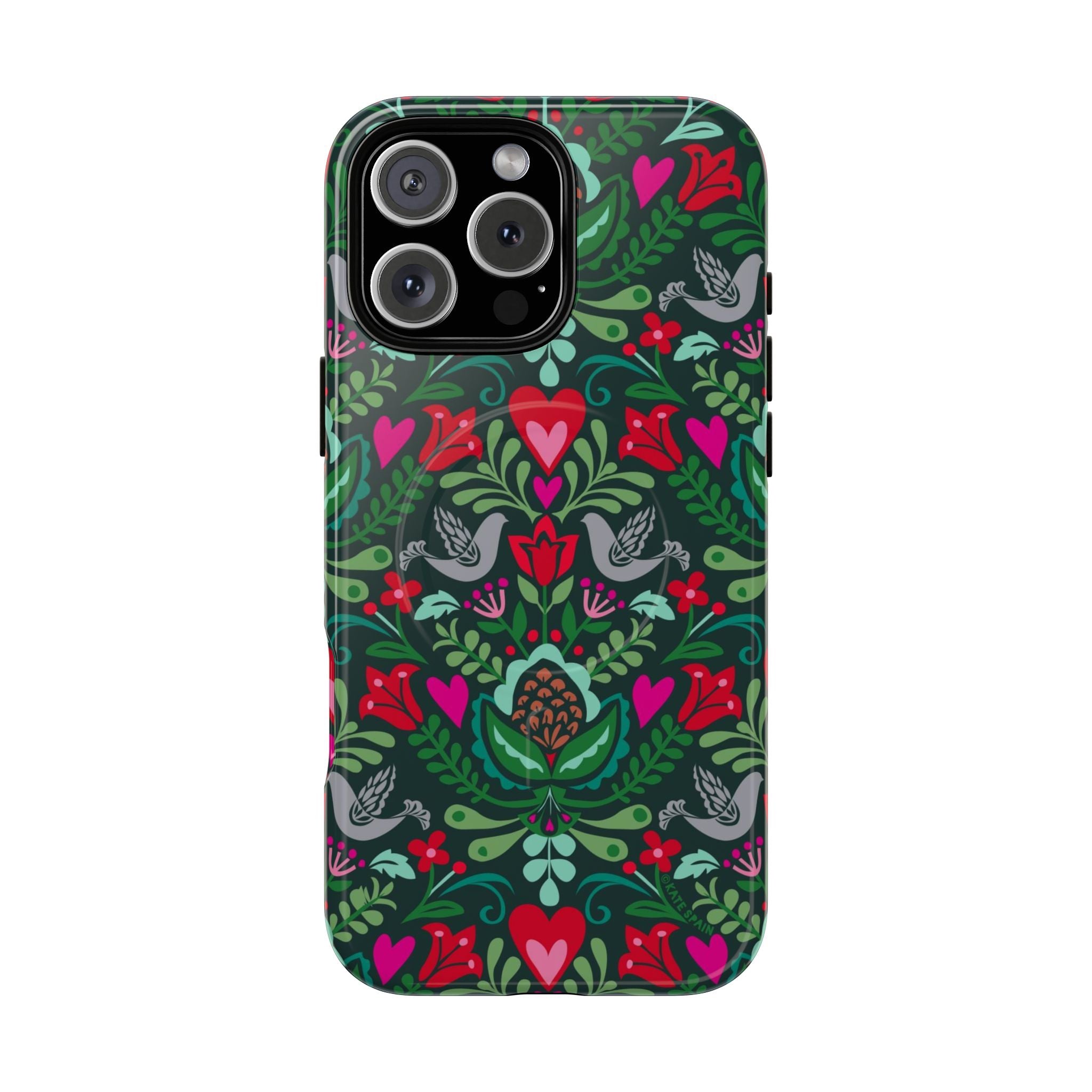 Rosemaling MagSafe iPhone Case