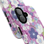 Purple Cherry Blossom MagSafe Case