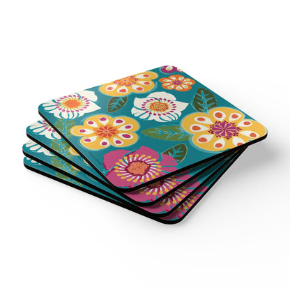 Sorrento Cork Coaster Set