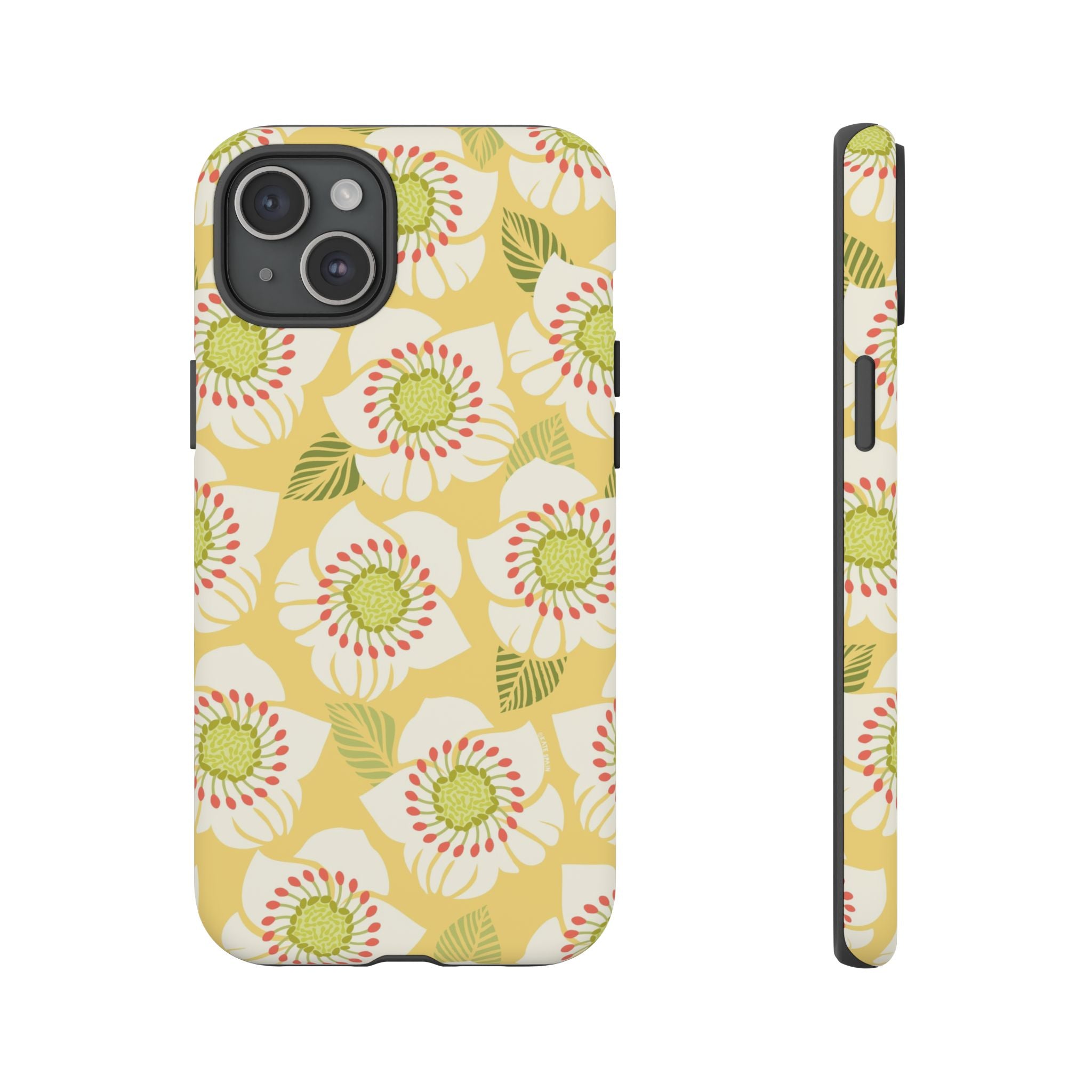 Panache Yellow iPhone Case
