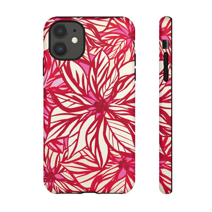 Poinsettia iPhone Tough Case iPhone 11 Matte