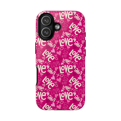 Lotta Love Pattern iPhone Tough Case
