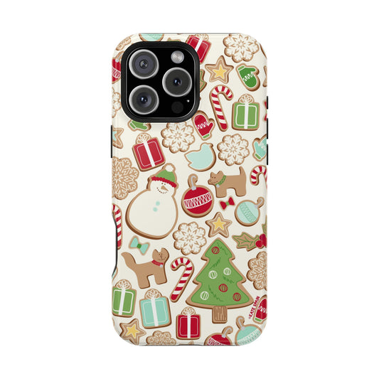 Gingerbread Cookie iPhone MagSafe Tough Case iPhone 16 Pro Max Glossy