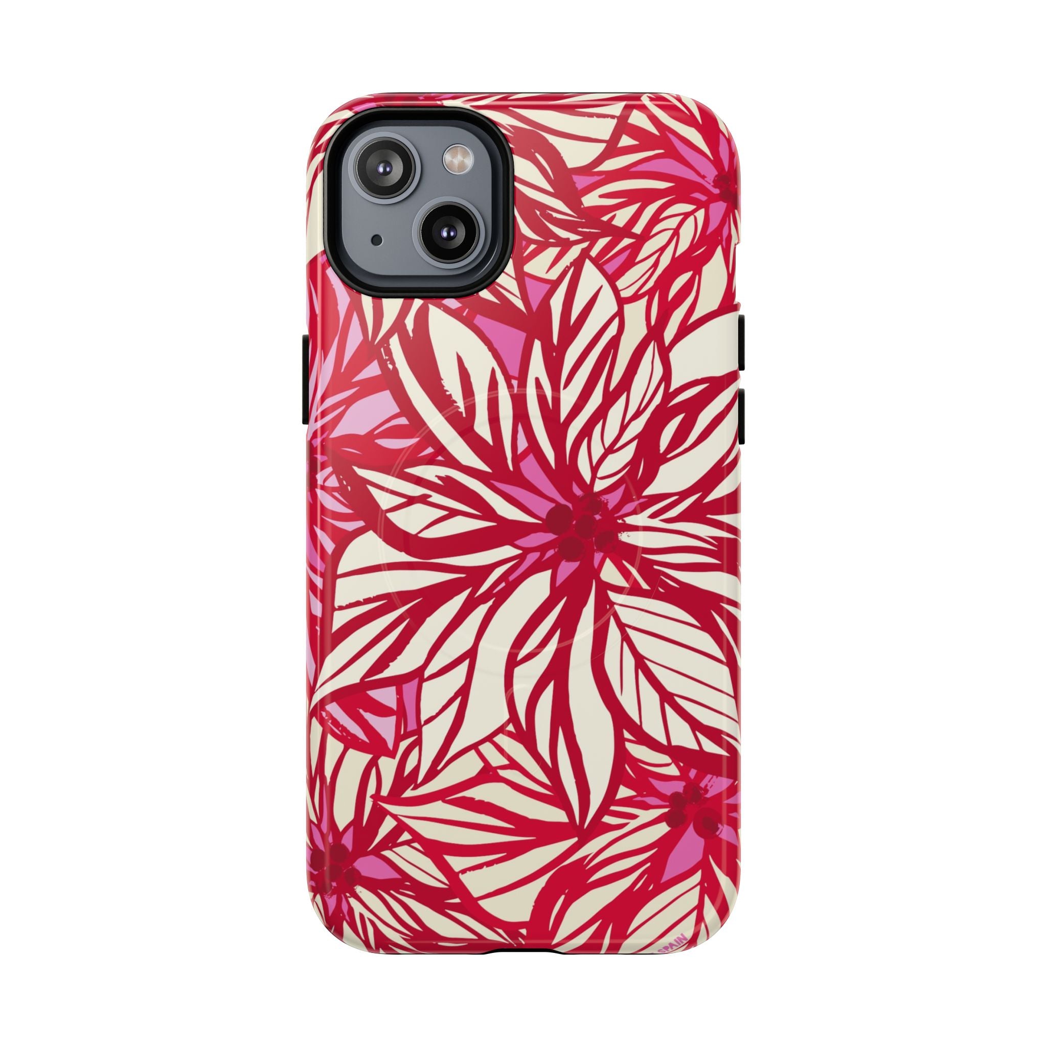 Poinsettia MagSafe iPhone Case