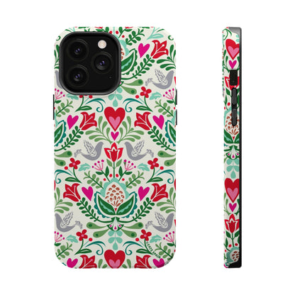Rosemaling iPhone MagSafe Tough Case