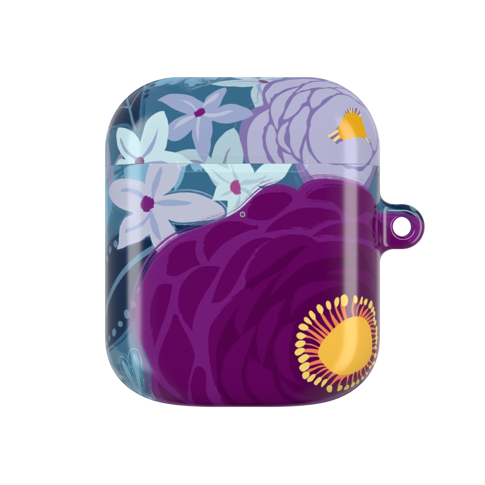 Bloomerie Violet AirPods Case