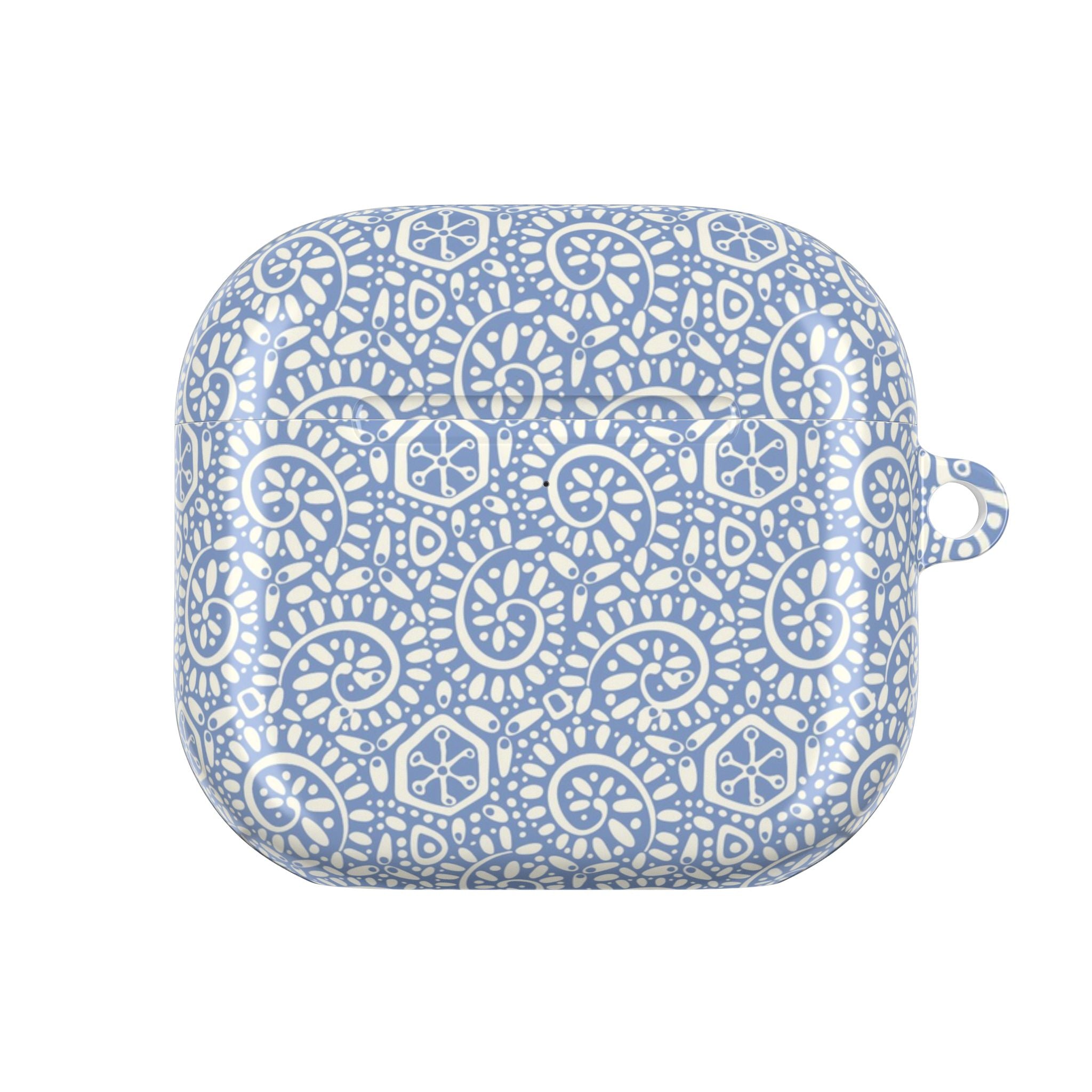 Canto Swirls Pastel Mist Blue AirPods Case