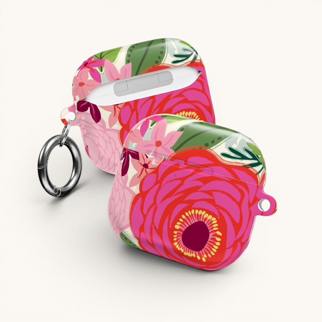 Bloomerie Fuchsia AirPods Case