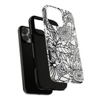 Esprit Tough iPhone 16 Pro Max Case – exploded side view showing dual-layer construction