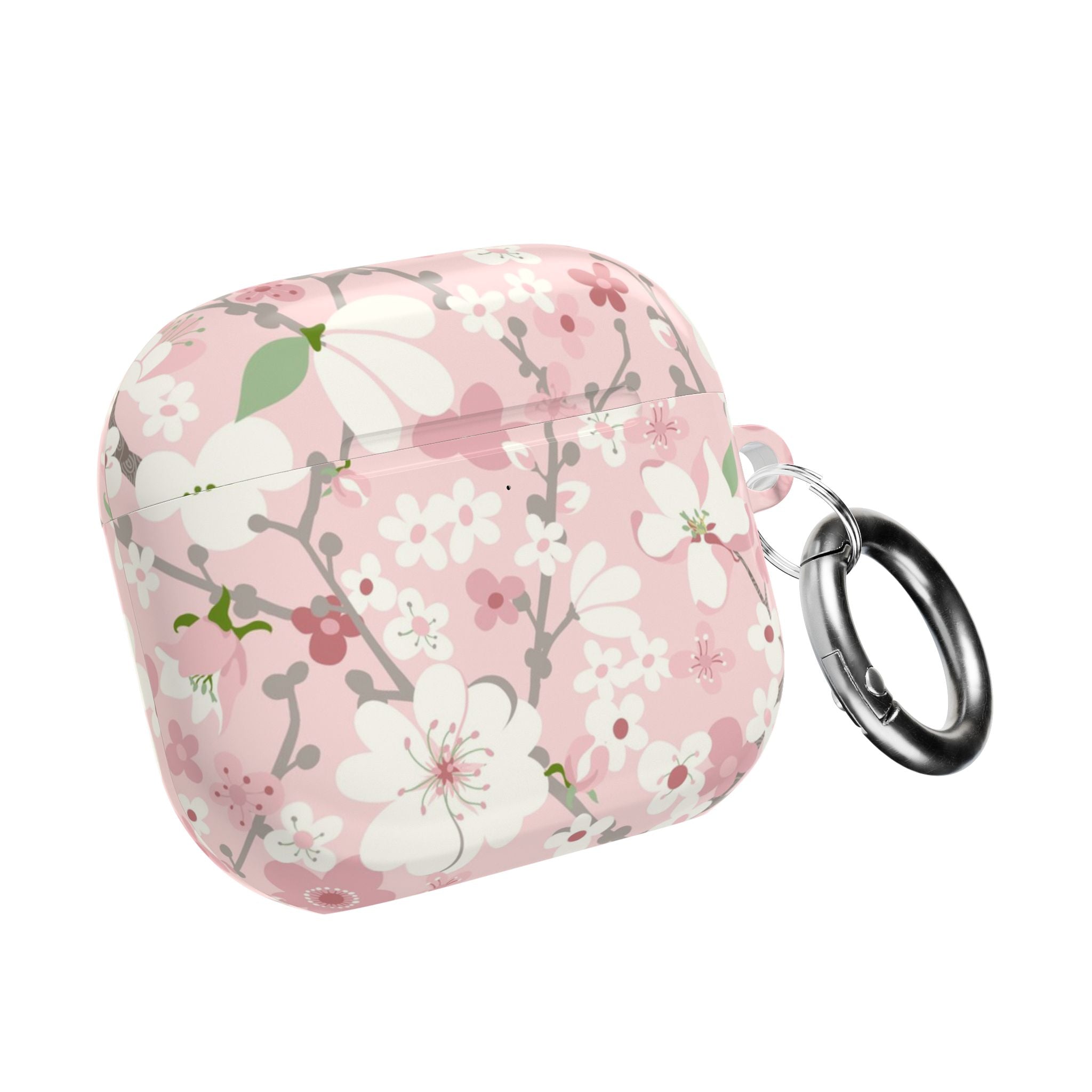 Pink Cherry Blossom AirPods Case