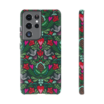 Rosemaling Samsung Tough Case Samsung Galaxy S21 Ultra Matte
