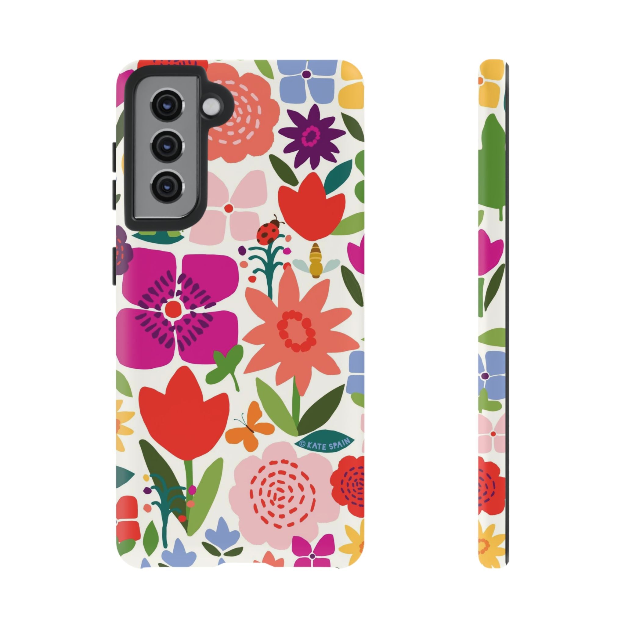 Happy Blooms Samsung Tough Case Samsung Galaxy S21 Matte