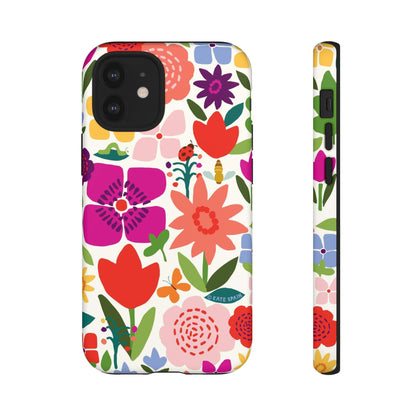 Happy Blooms iPhone Tough Case