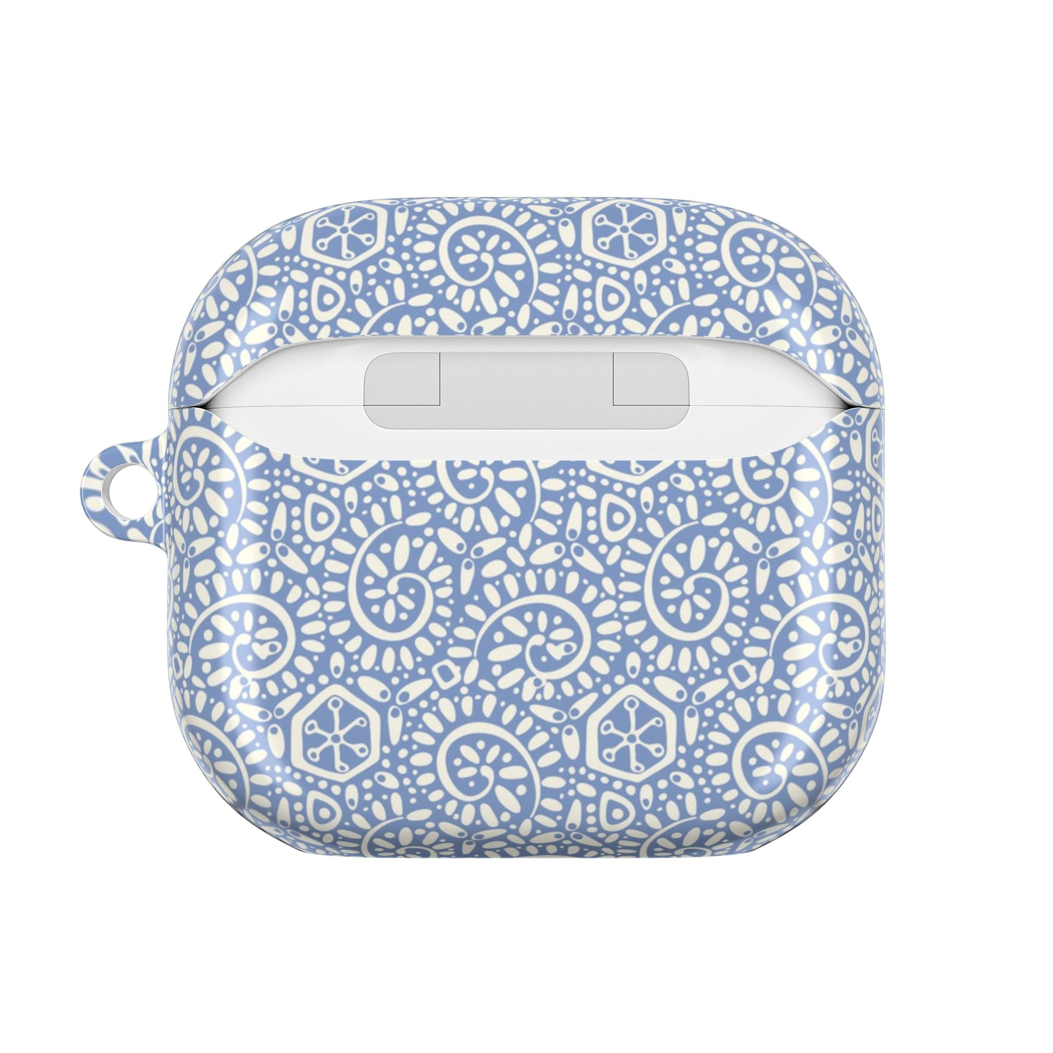 Canto Swirls Pastel Mist Blue AirPods Case