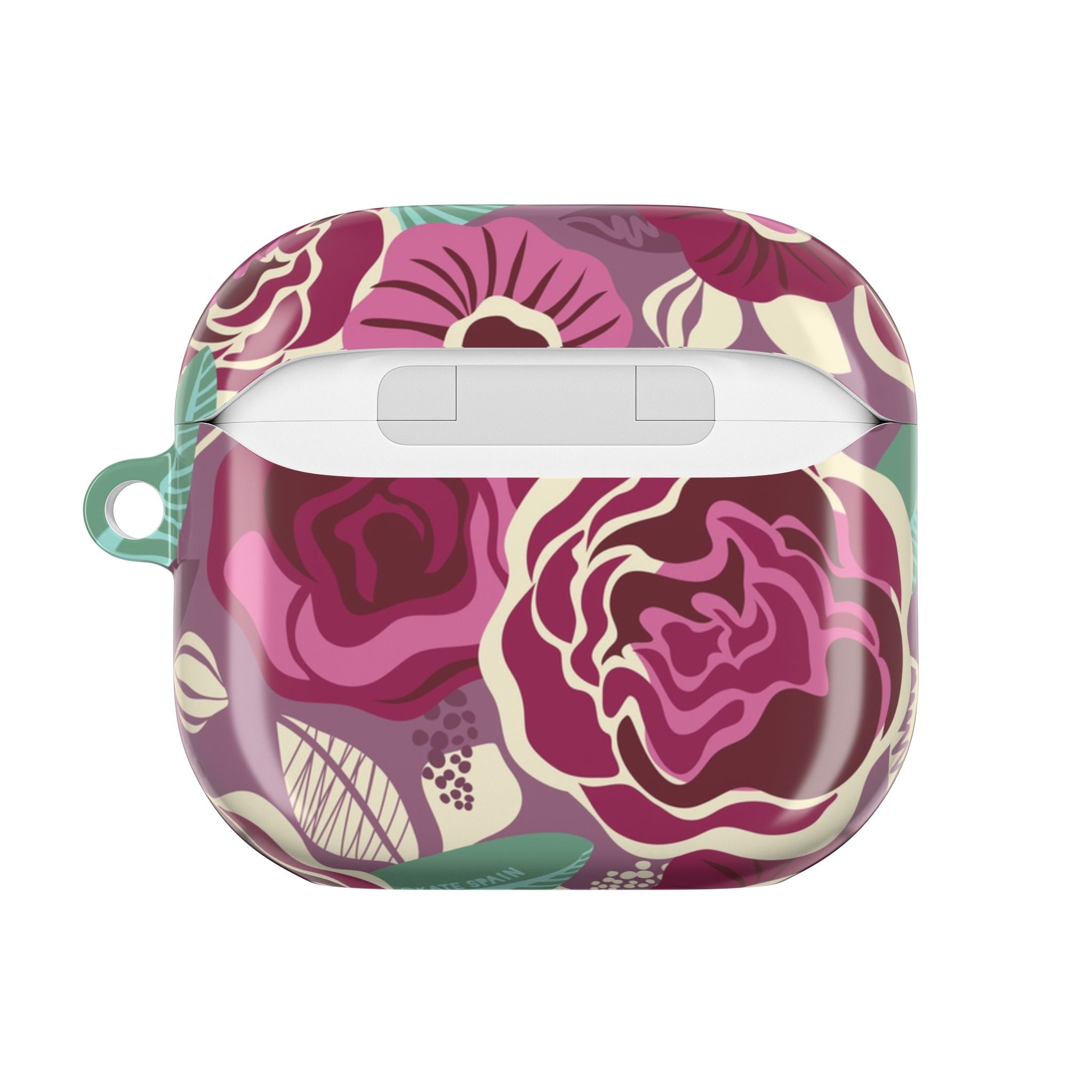 Tea Rose Burgundy AirPods Case
