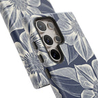 Vintage Bloom Navy Samsung Case
