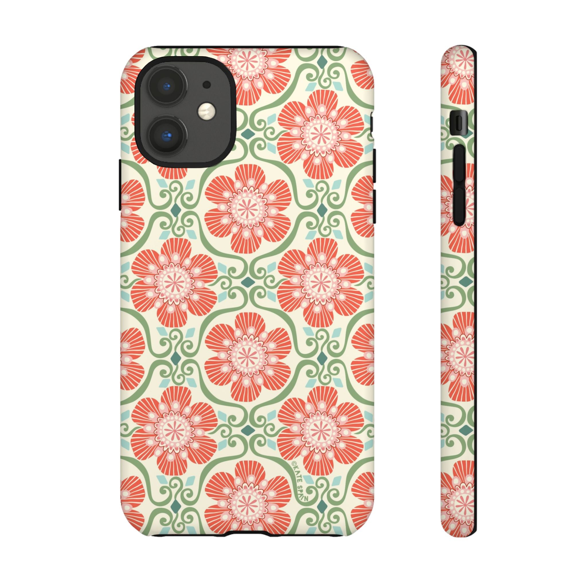 Barcelona Flowers iPhone Tough Case iPhone 11 Matte