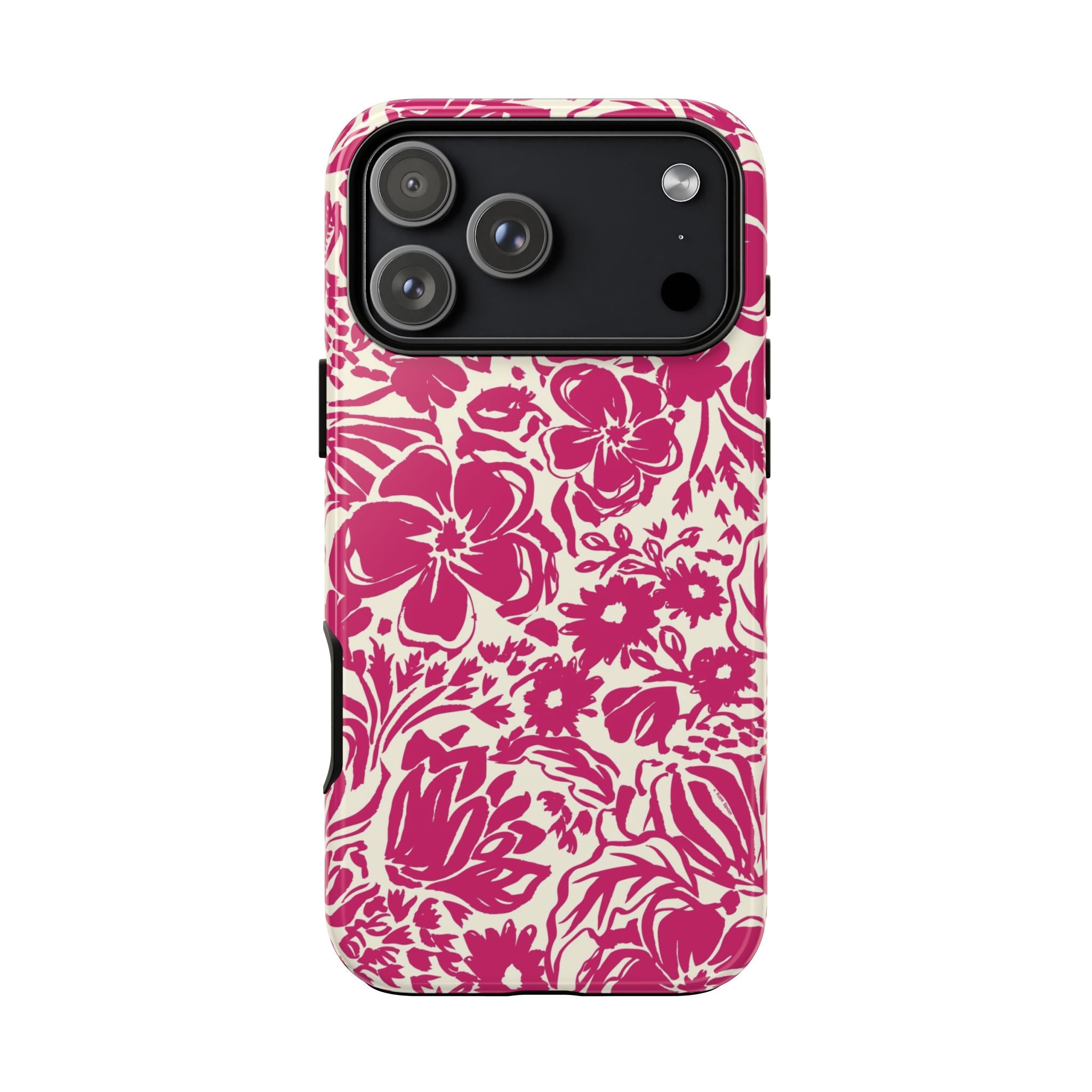 Rhapsody Bright Pink iPhone Case