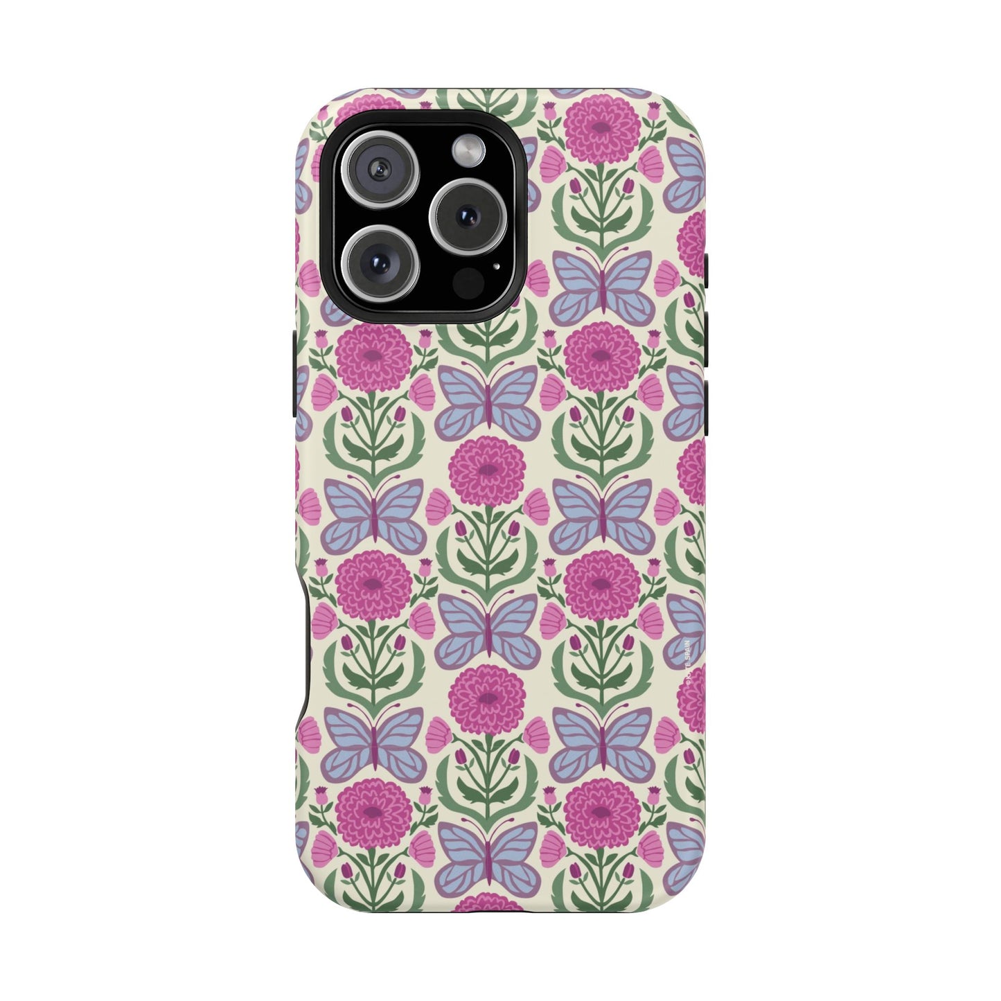 Butterfly MagSafe iPhone Case - Elegant Nature Art