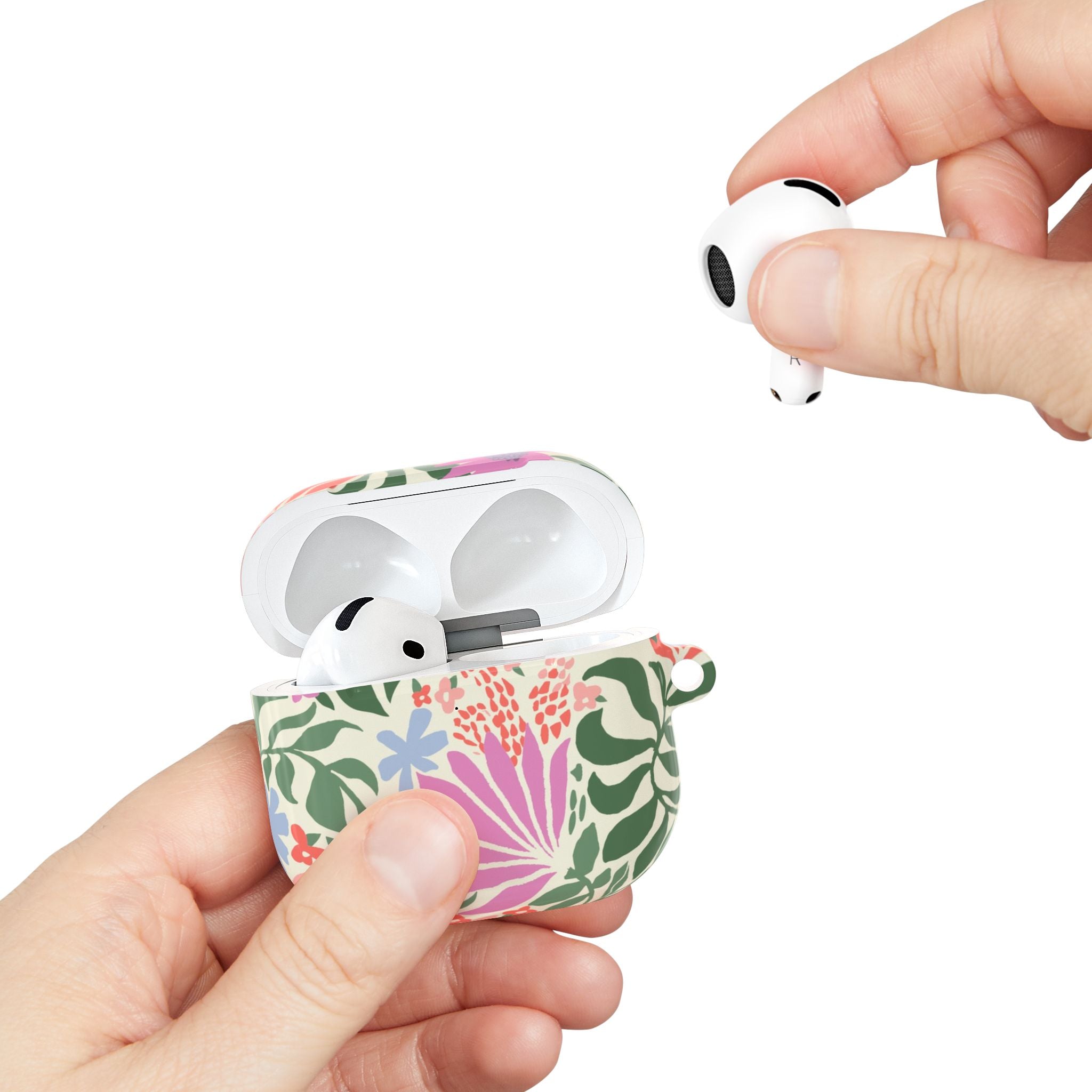 Botanica Pastel Flowers AirPods Case