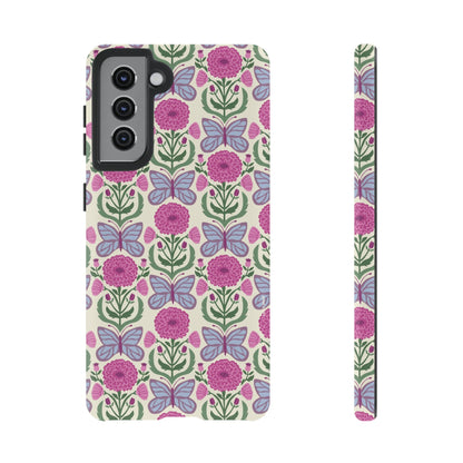 Butterfly Samsung Case - Garden Nature Design