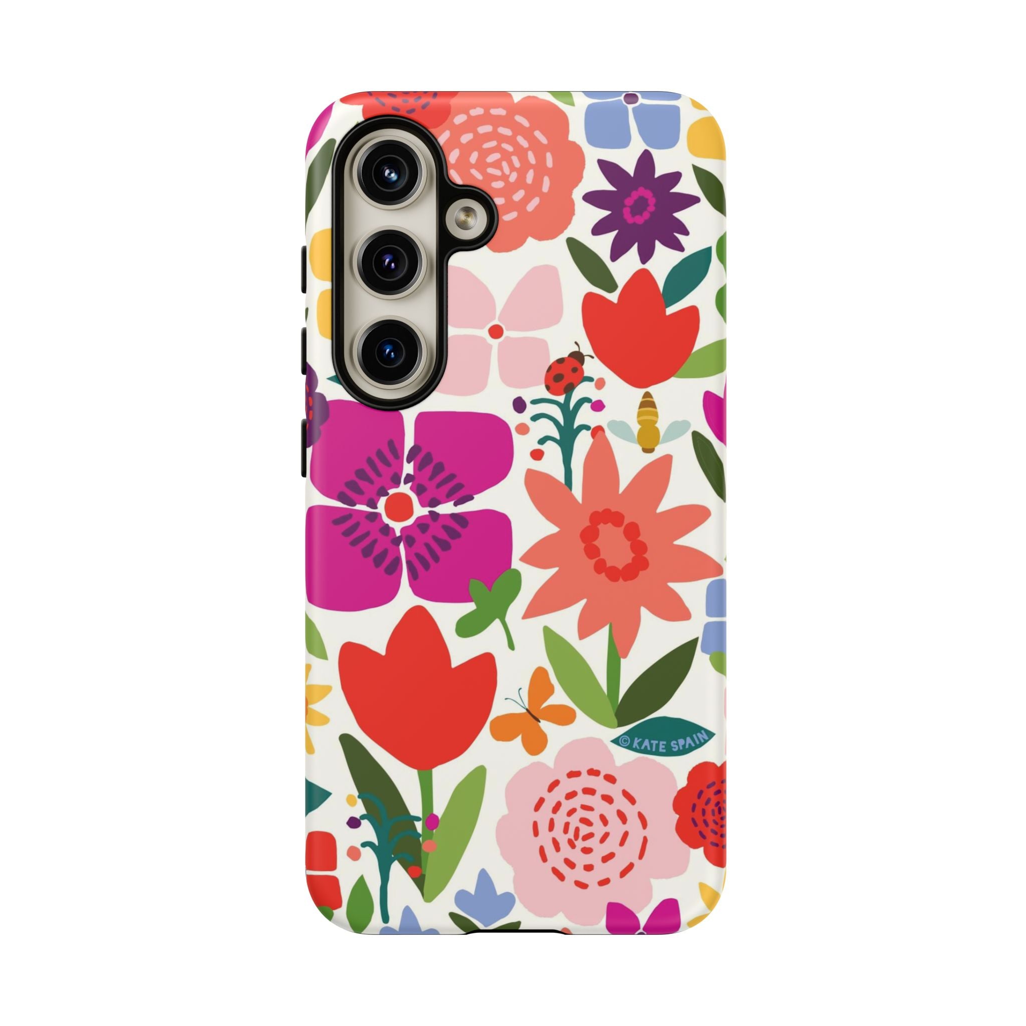Happy Blooms Samsung Tough Case Samsung Galaxy S24 Matte