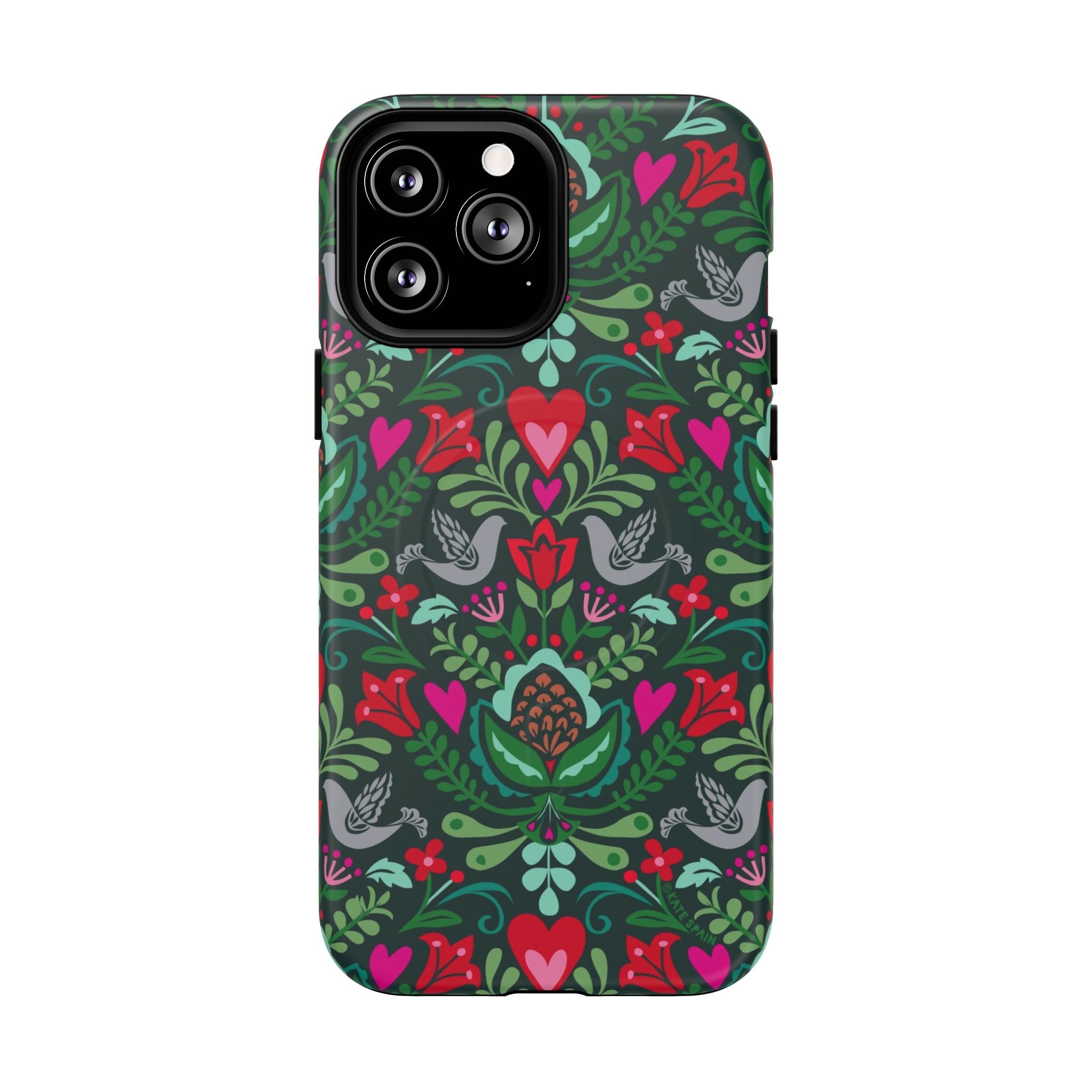 Rosemaling MagSafe iPhone Case