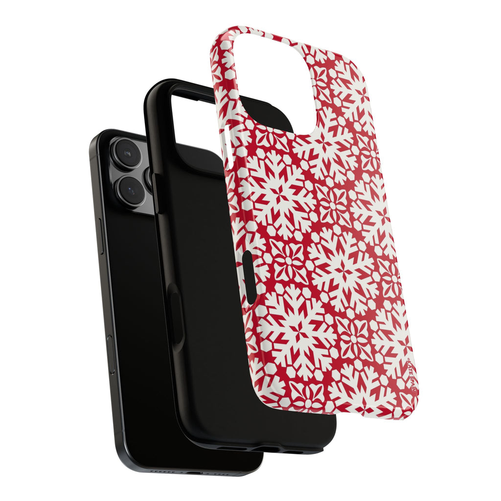 Flurry Tough iPhone 16 Pro Max Case – exploded side view showing dual-layer construction