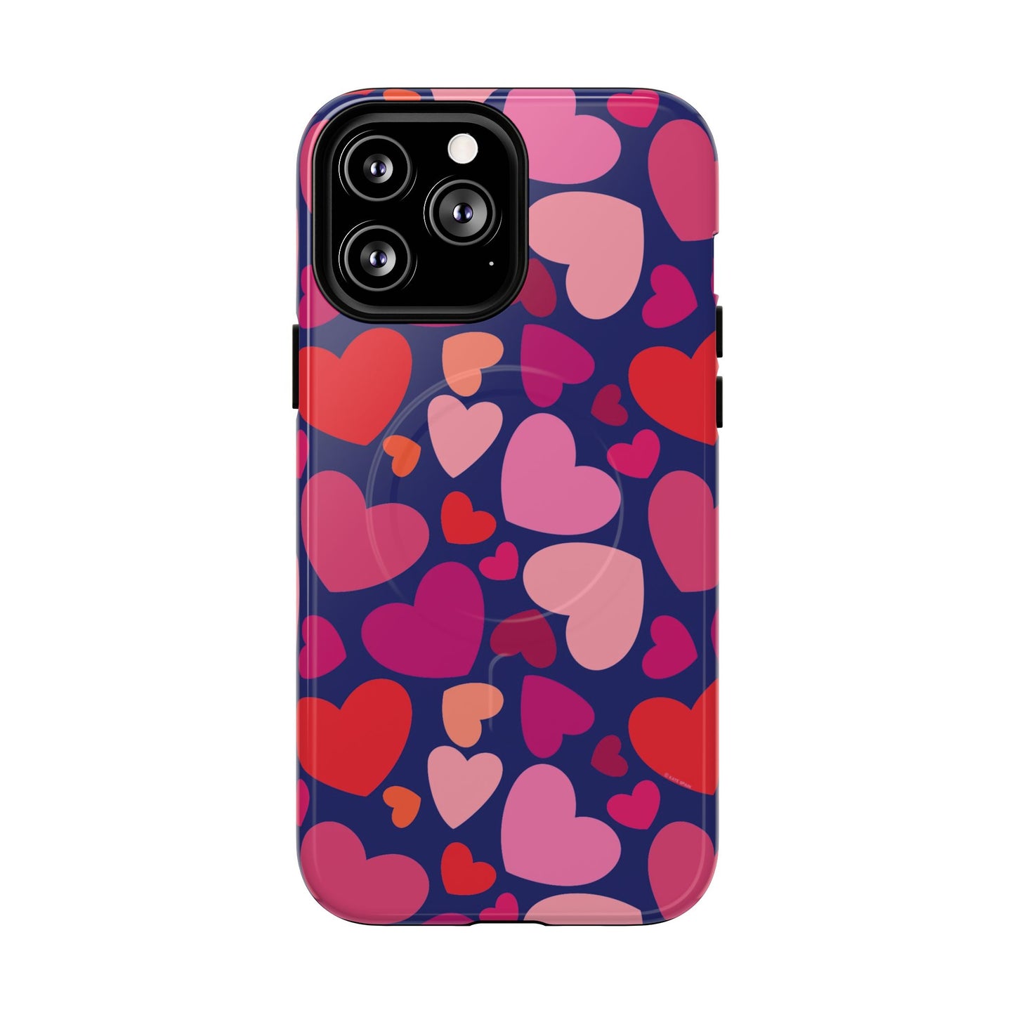 Valentine Hearts iPhone MagSafe Tough Case