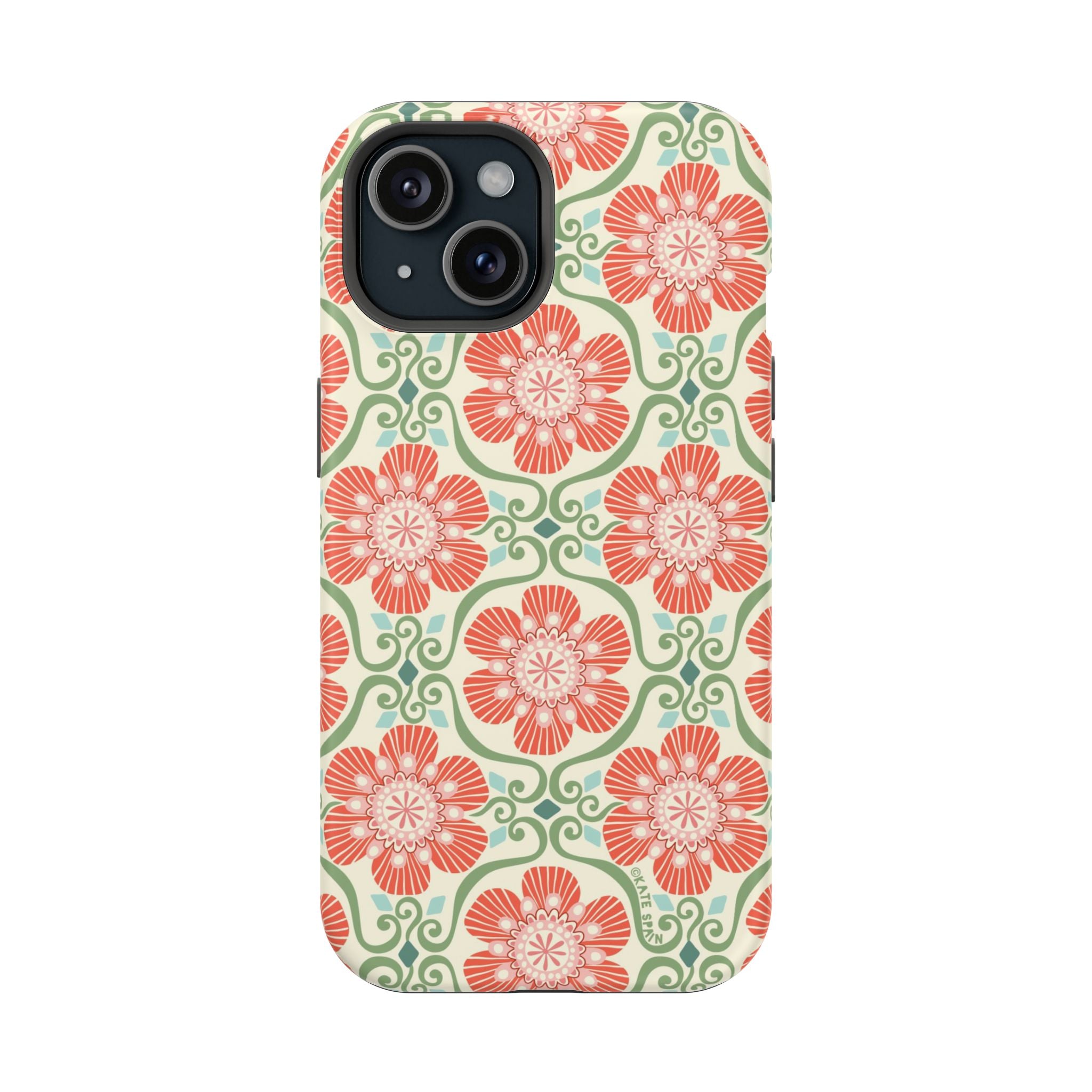 Barcelona Flowers MagSafe iPhone Case