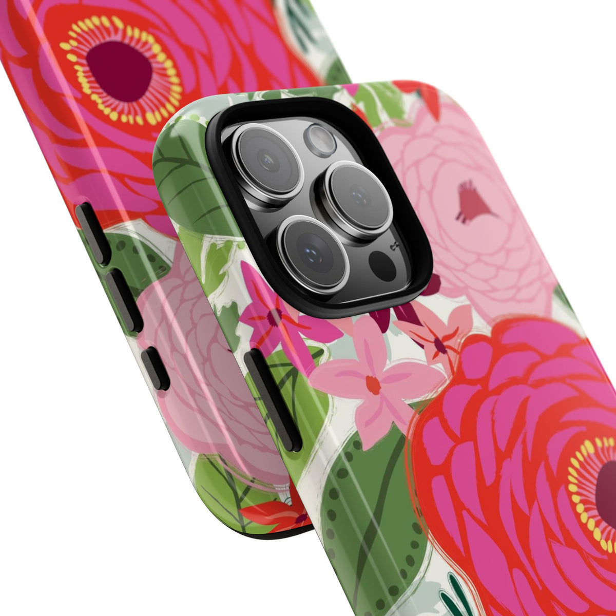Bloomerie Fuchsia Floral iPhone Case